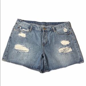Articles of Society Distressed Denim Shorts